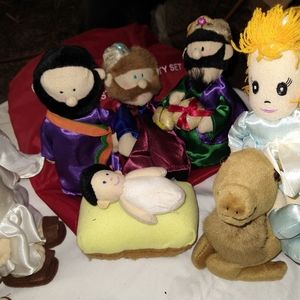 My Plush Christmas Nativity Set